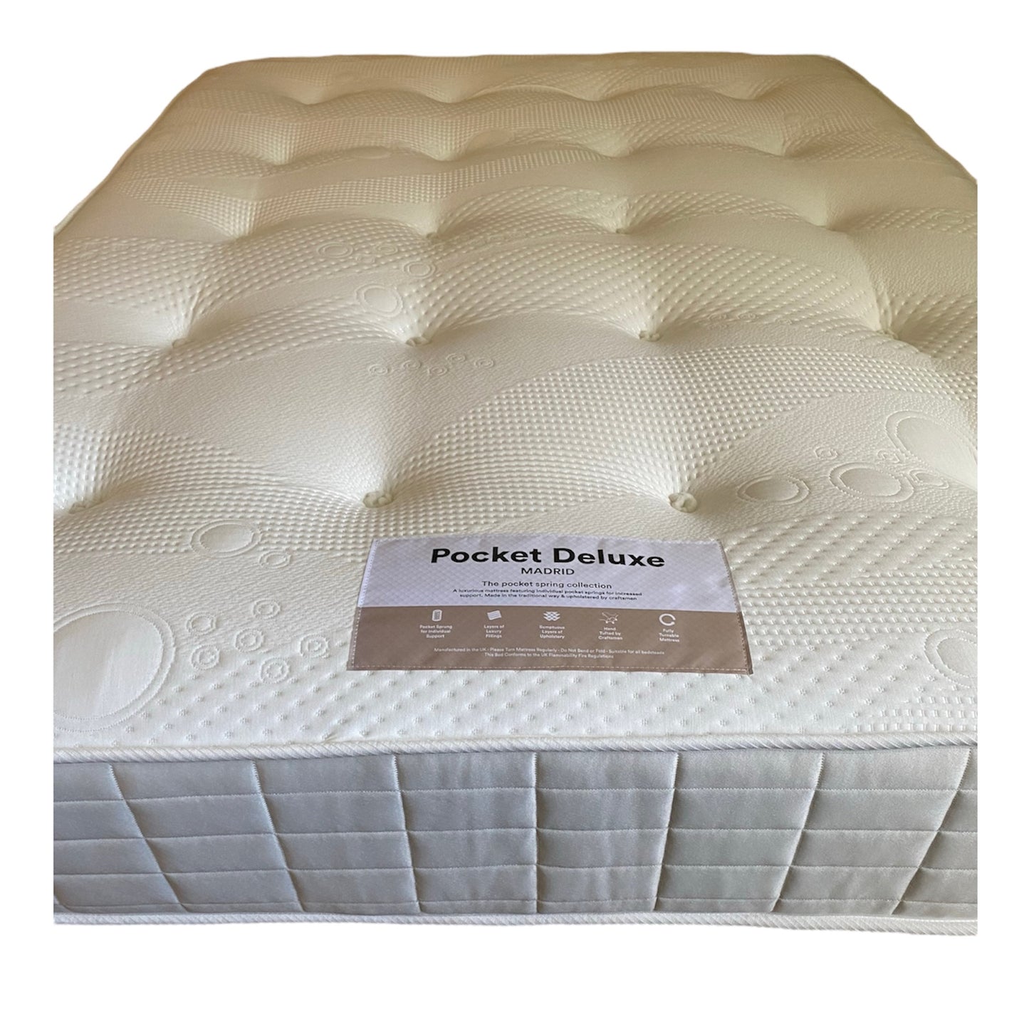 Madrid - 1000 Pocket Deluxe Mattress