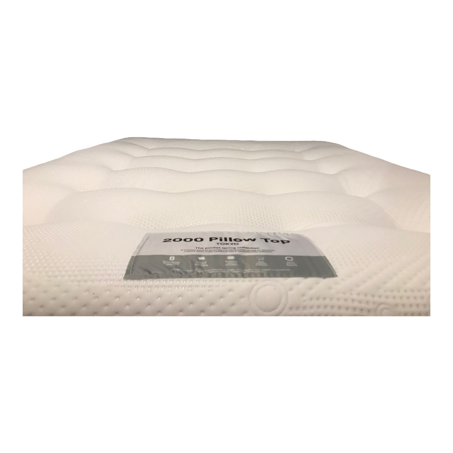 Tokyo - 2000 Pocket PillowTop Mattress