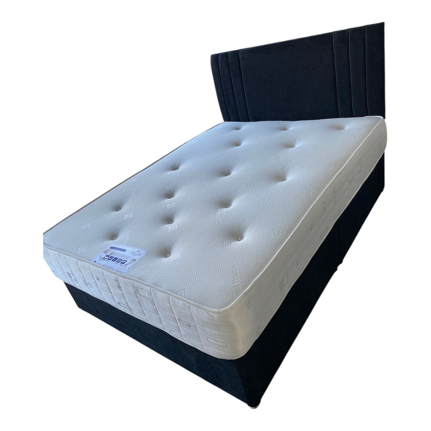 Divan Base, Headboard & Mattress Sets