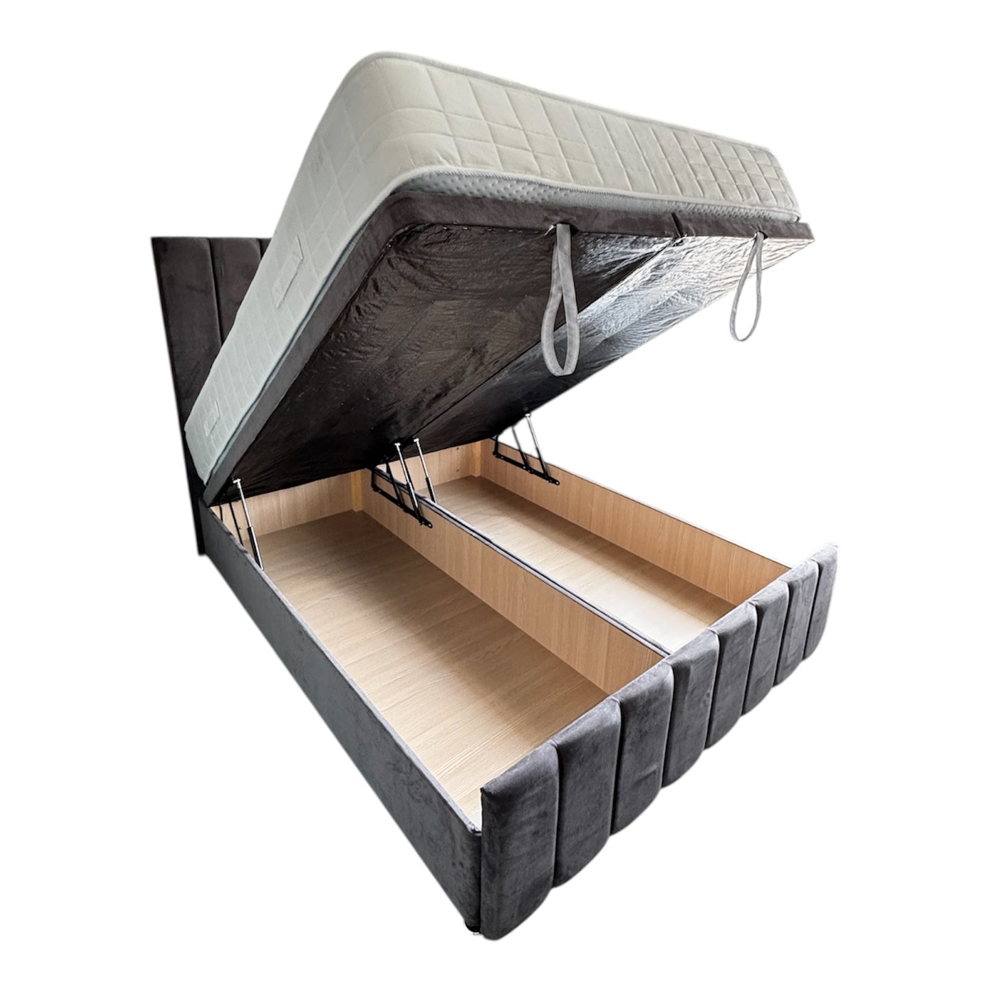 Panel Ottoman Bed Complete
